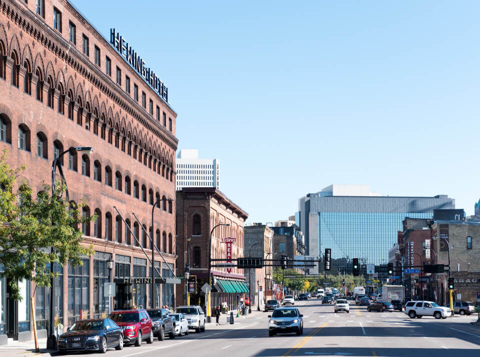 North Loop District and Mississippi Riverfront